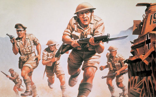 Available to Order – Wwii British 8th Army 1:76 Airfix Model (AIR 00709V)