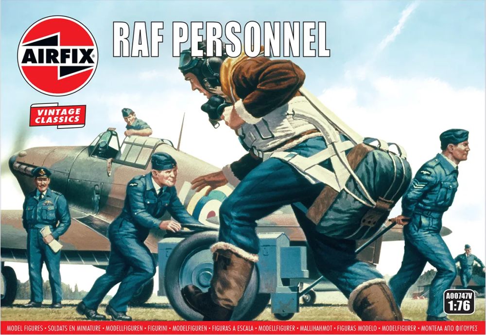 RAF Personnel 1:76 Airfix Model