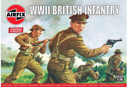 Available to Order – Wwii British Infantry N. Europe 1:76 Airfix Model (AIR 00763V)