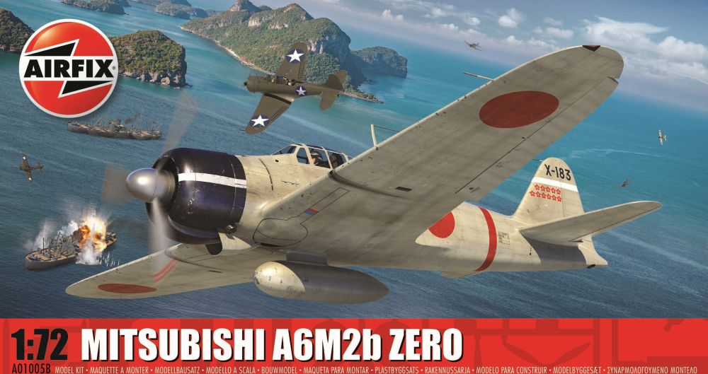 Mitsubishi A6M2b Zero 1:72 Airfix Model