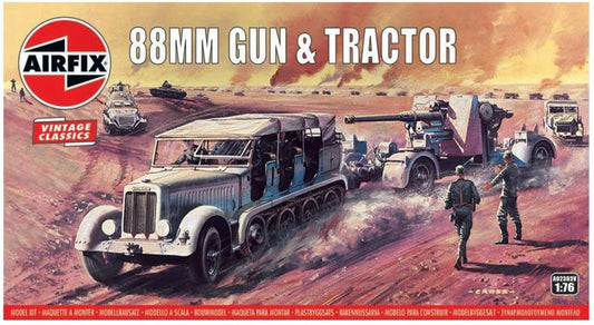 Available To Order – 88mm Gun + Tractor 1:76 (AIR 02303V)
