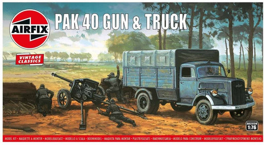 Available to Order – Pak 40 Gun & Track 1:76 (AIR 02315V)