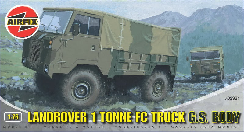 Land Rover 1 Tonne FC Truck GS Body 1:76 Airfix Model
