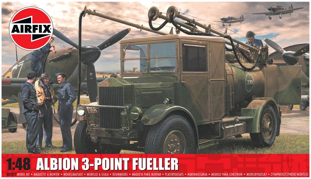 Available To Order – Albion 3-Point Fueller 1:48 Airfix Model (AIR 03312)
