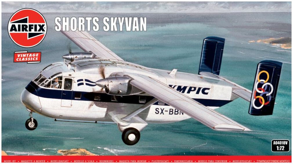 Shorts Skyvan 1:72 Airfix Model