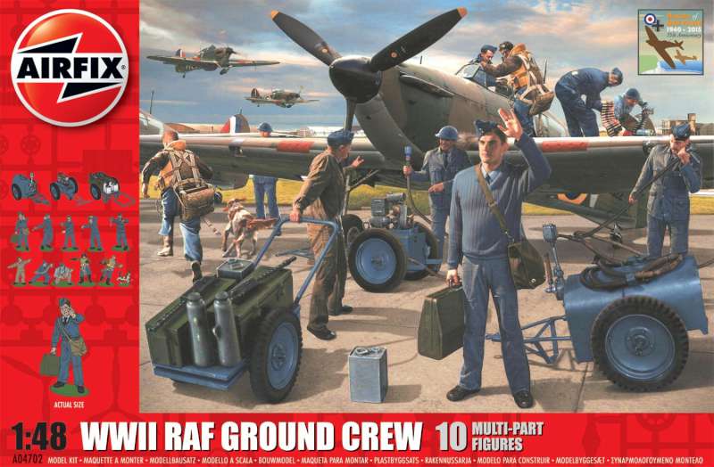 Available to Order – WWII RAF Ground Crew 1:48 (AIR 04702)