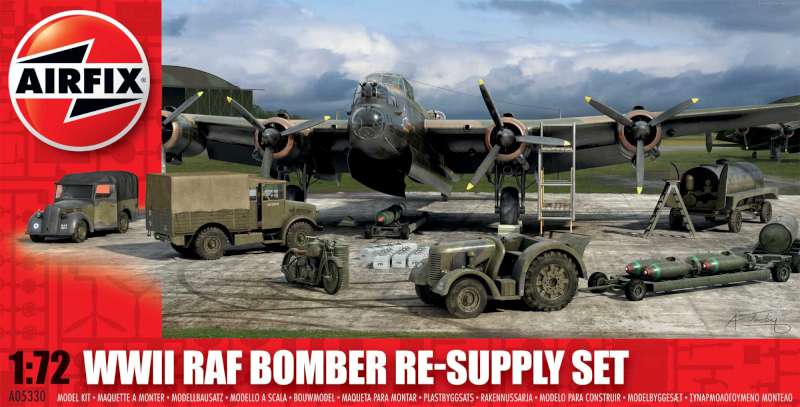 Available To Order – Bomber Re-supply Set 1:72 (AIR 05330)