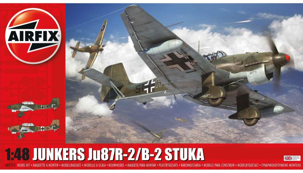 Available to Order – Junkers JU87B-2/R-2 1:48 1:48 (AIR 07115)
