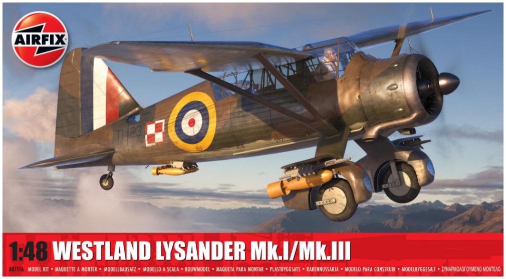 Available to Order – Westland Lysander Mk.I/Mk.III 1:48 (AIR 07116)