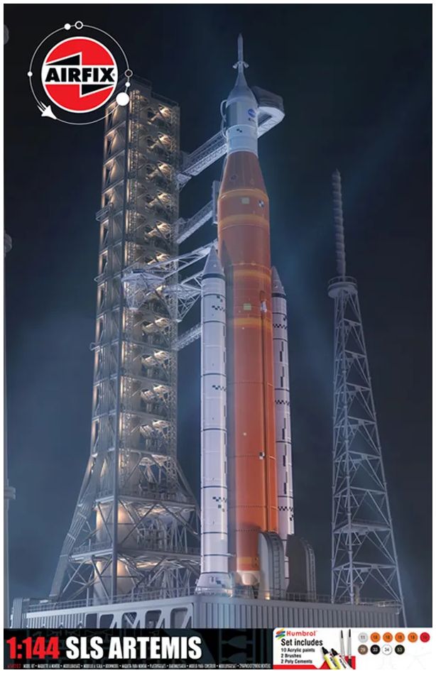 Available to Order – SLS Artemis Gift Set 1:144 Airfix Model (AIR 50202)