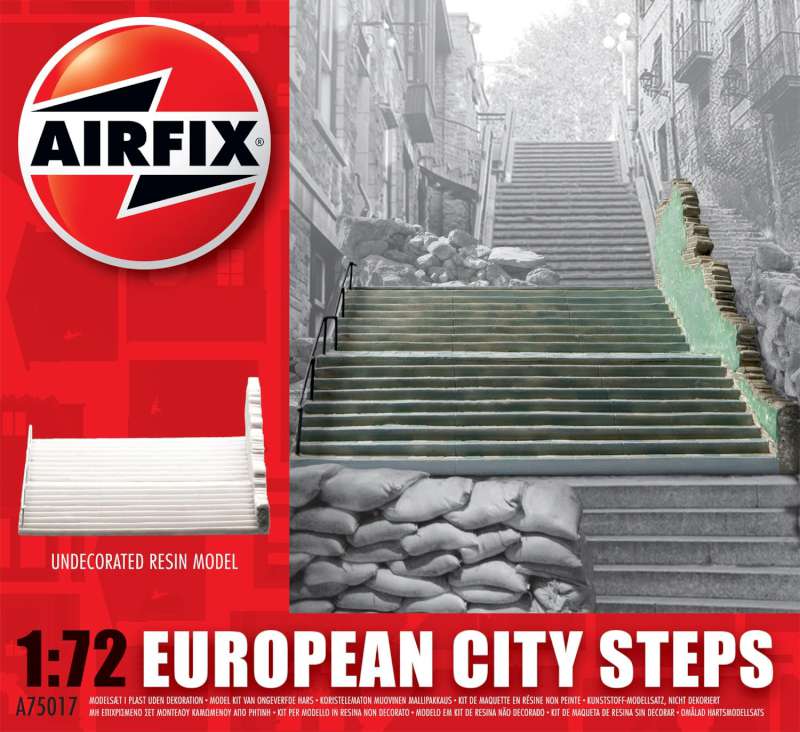 European City Steps 1:72 Airfix Model