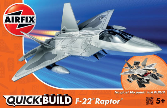 Available To Order – QUICKBUILD F22 Raptor Airfix Model (AIR J6005)
