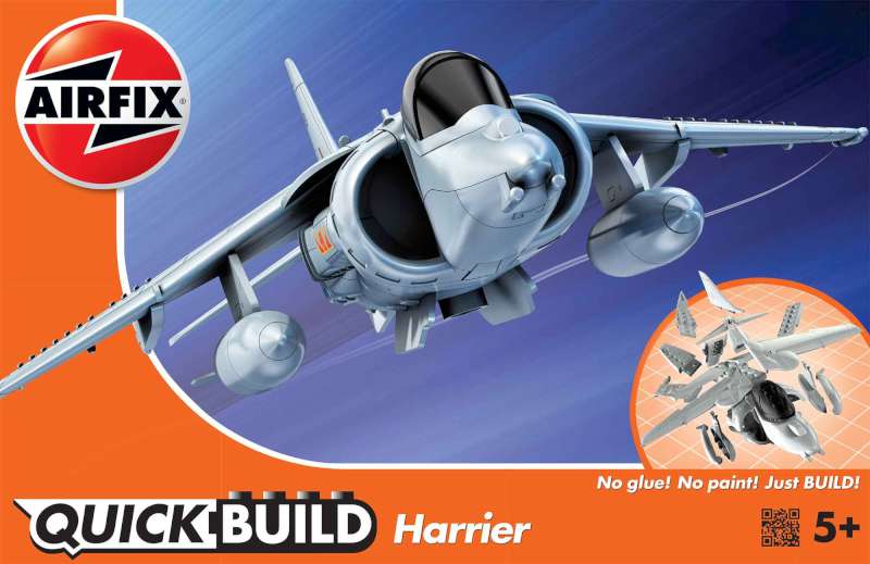 Available To Order – QUICKBUILD Harrier Airfix Model (AIR J6009)