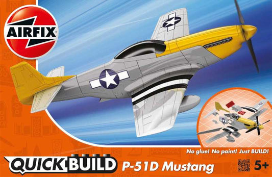 Available To Order – QUICKBUILD P-51D Mustang Airfix Model (AIR J6016)