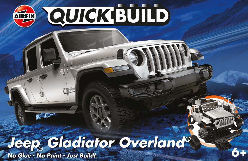 Available To Order – QUICKBUILD Jeep Gladiator (JT) Overland Airfix Model (AIR J6039)