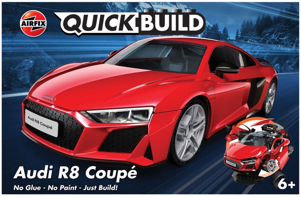 QUICKBUILD Audi R8 Coupe Airfix Model