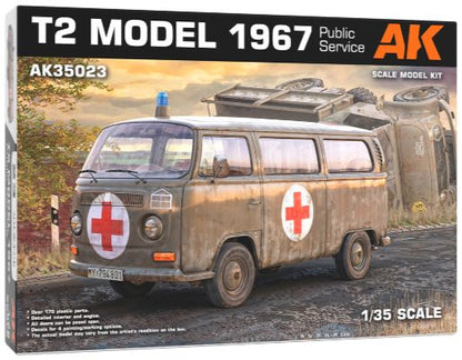 Available To Order – T2 Model 1967 Public Service 1:35 AK Interactive Model (AKI 35023)