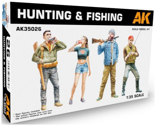 Hunting & Fishing 1:35 AK Interactive Model