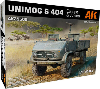 Available To Order – Unimog S 404 Europe & Africa 1:35 AK Interactive Model (AKI 35505)