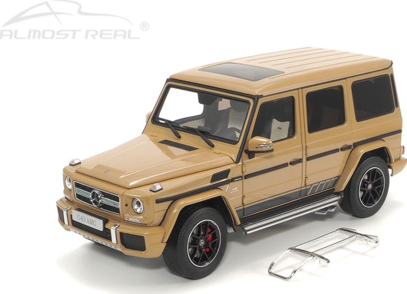 Available to Order – Mercedes AMG G 63 (W463) 2015 463 Edition Desert Sand 1:18 (ALM 820605)