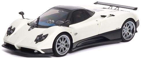 Available To Order – Pagani Zonda F 2005 Bianco Fabriano 1:18 (ALM 850407001)