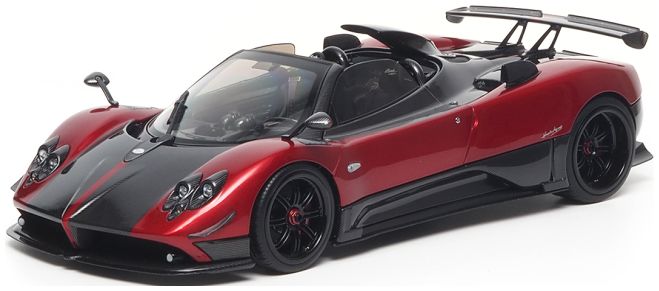 Available To Order – Pagani Zonda Cinque Roadster 2009 Rosso Dubai 1:18 (ALM 850612001)