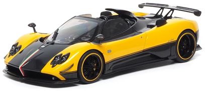 Available To Order – Pagani Zonda Cinque Roadster 2009 Giallo Ginevra 1:18 (ALM 850613001)