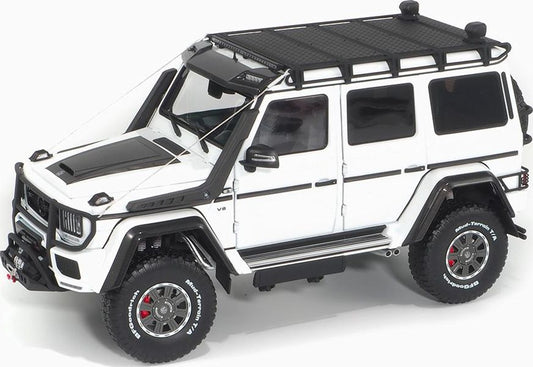 Available To Order – Brabus 550 Adventure Mercedes Benz G 500 4x4 2017 White 1:18 (ALM 860305)