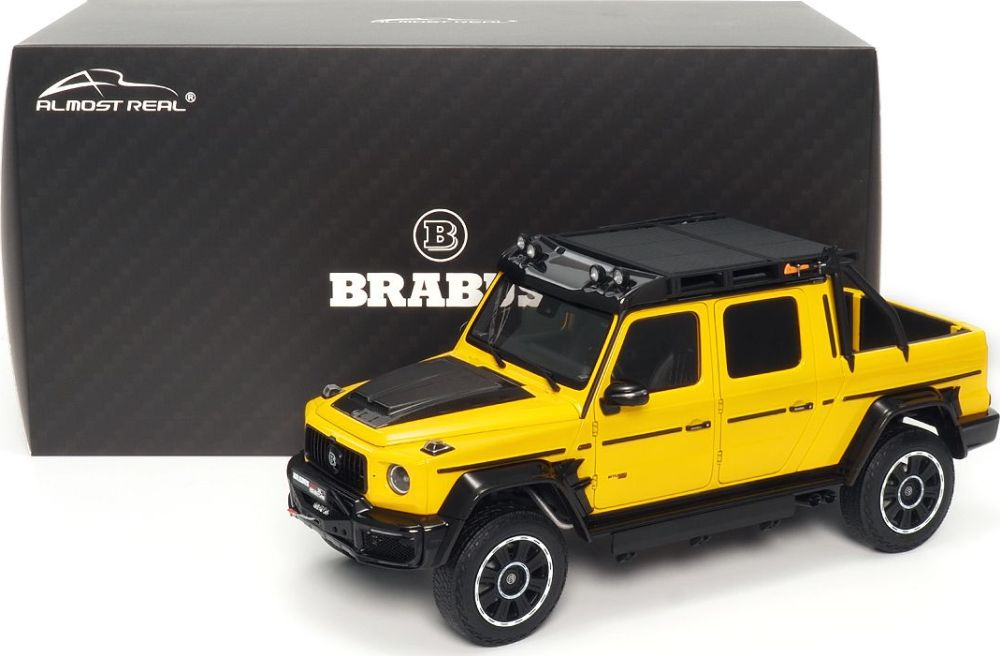 Available To Order – Brabus G 800 Adventure XLP 2020 Mellon Yellow 1:18 (ALM 860523)