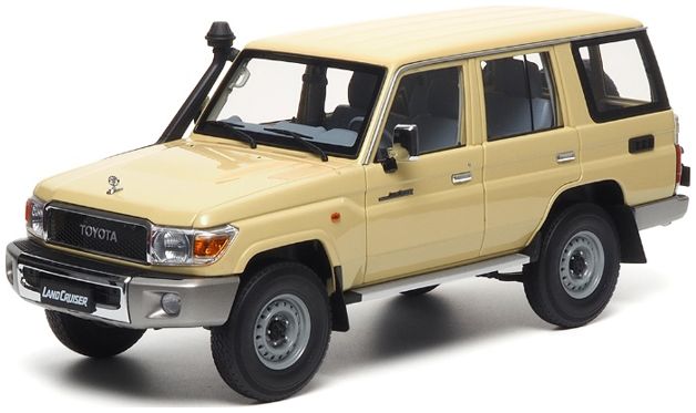 Available To Order – Toyota Land Cruiser 76 2017 Beige 1:18 (ALM 870102)