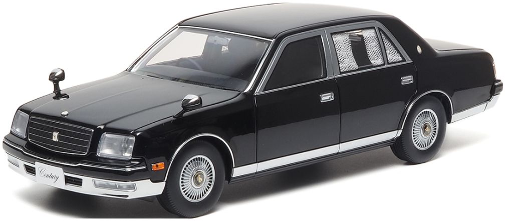 Available To Order – Toyota Century 1997 Black 1:18 (ALM 870201)