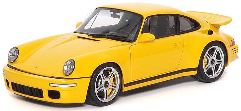 Available To Order – RUF CTR Anniversary 2017 - Blossom Yellow 1:18 (ALM 880301)
