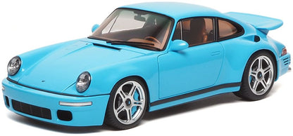 Available To Order – RUF CTR Anniversary 2017 Bavarian Sky Blue 1:18 (ALM 880302)