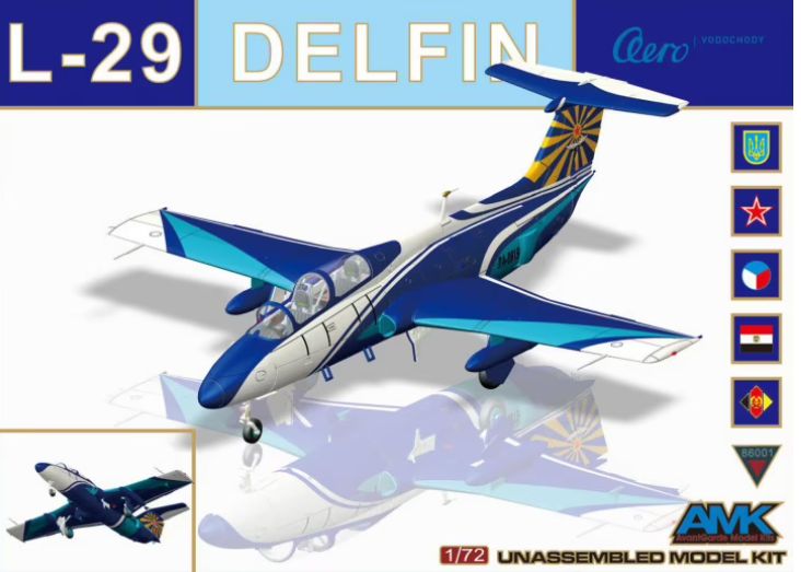 Aero L-29 Delfin 1:72 – diecast model