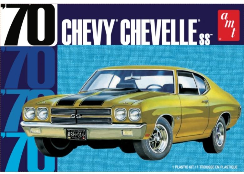 Available To Order – Chevy Chevelle SS 1970 1:25 (AMT 1143)
