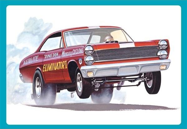 Available to Order – Mercury Cyclone Eliminator II Dyno Don Nicholson 1967 1:25 (AMT 1151)