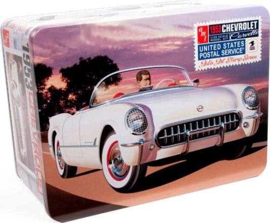 Chevy Corvette USPS Stamp Series 1953 1:25 AMT Kits Model