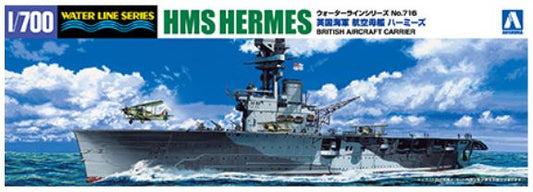 Available To Order – British Aircraft Carrier HMS Hermes Battle of Ceylon Sea 1:700 (AOS 05103)
