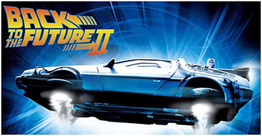 Available to Order – Time Machine From Back To The Future Part 2 1:24 (AOS 06437)