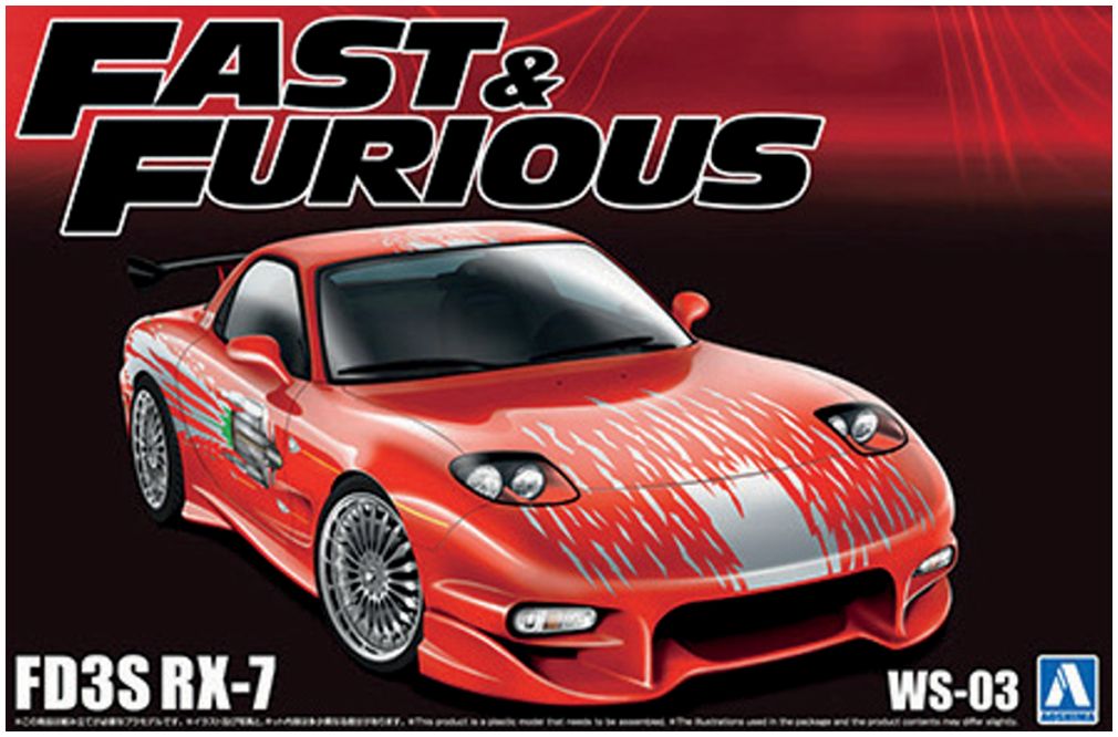 Available To Order – FD3S RX-7 Fast & Furious 1:24 (AOS 06796)