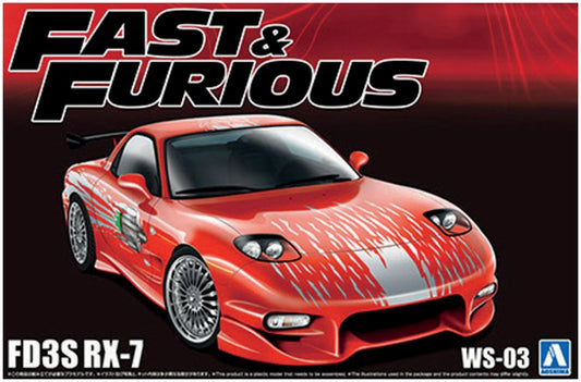 Available To Order – FD3S RX-7 Fast & Furious 1:24 (AOS 06796)