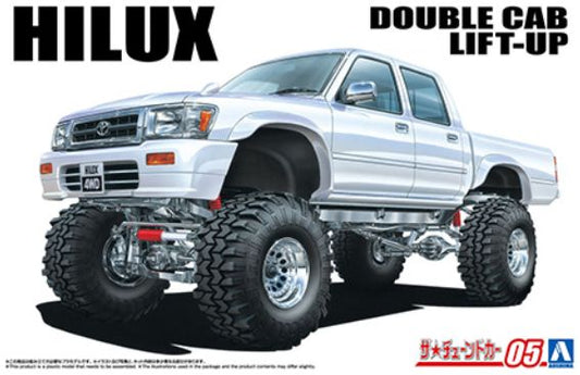 Available to Order – Toyota Hilux LN107 Pick Up Double Cab Lift Up '94 1:24 (AOS 20088)