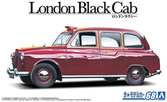 Available to Order – FX-4 London Taxi/Black Cab '68 1:24 (AOS 20227)