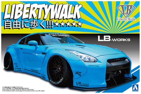 Available to Order – LB Works Nissan R35 GT-R Version 1 1:24 (AOS 20231)