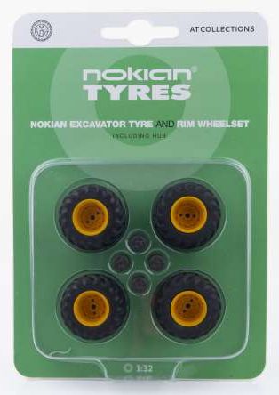 Nokian Single Tyre and rim wheelset incl 1:32 – diecast model
