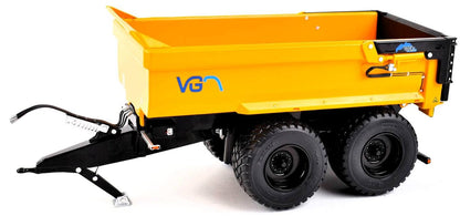 VGM Rocky 24 Tipper Trailer Yellow Black Ltd Edition 1:32 – diecast model