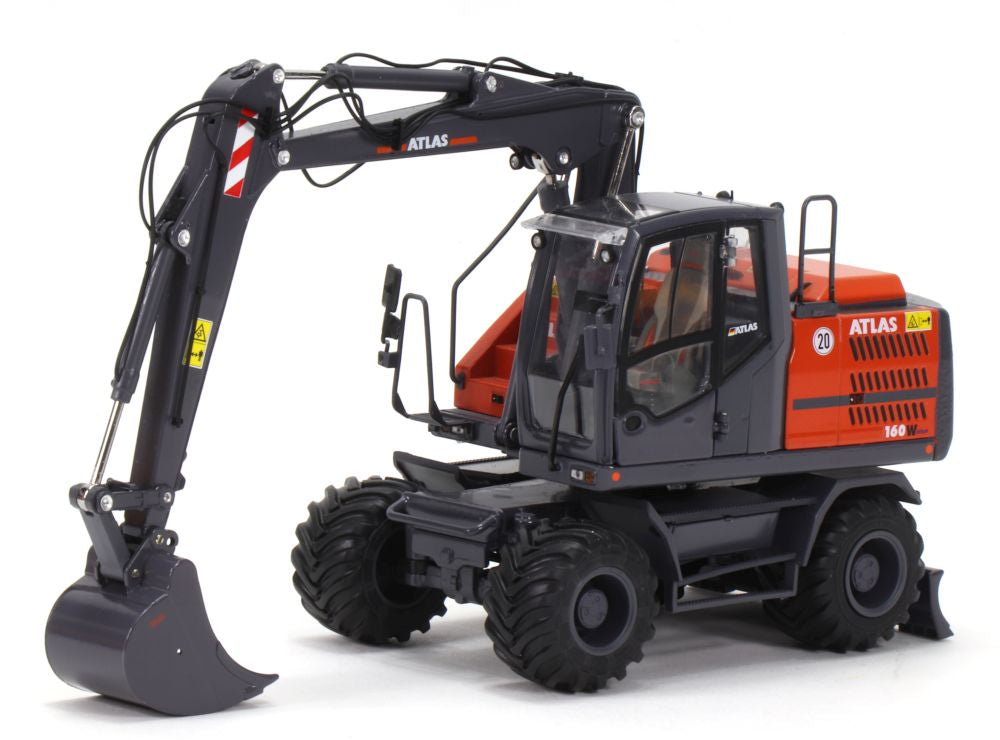 Atlas 160W Wheeled excavator With Nokian tyres 1:32 – diecast model