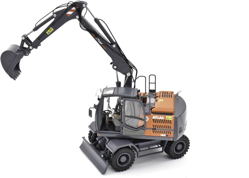 Atlas 160W Wheeled excavator With Mitas dual tyres 1:32 – diecast model