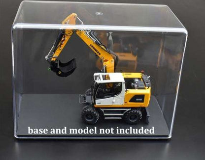 Clear display case, tall (top only) Ideal for construction vehicles 30x15x22cm 1:32 – diecast model
