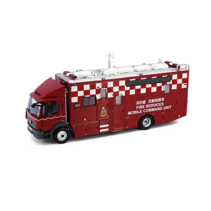 Available to Order – 186 Mercedes Atego Fire Services (mobile Command Unit) 1:76 Tiny City Model (ATC64579)